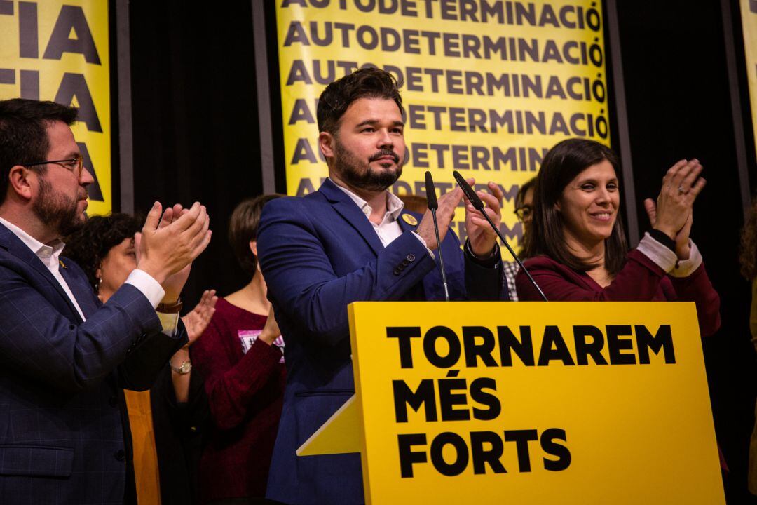 El diputado al Congreso de los Diputados por ERC, Gabriel Rufian.