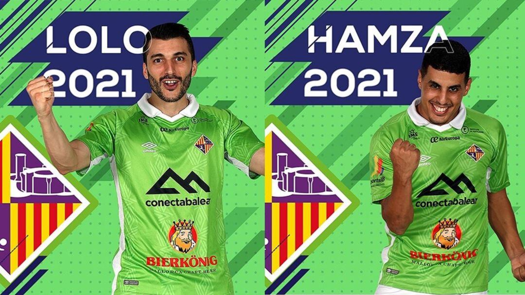 Lolo y Hamza aplían su contrato con el Palma Futsal hasta 2021.