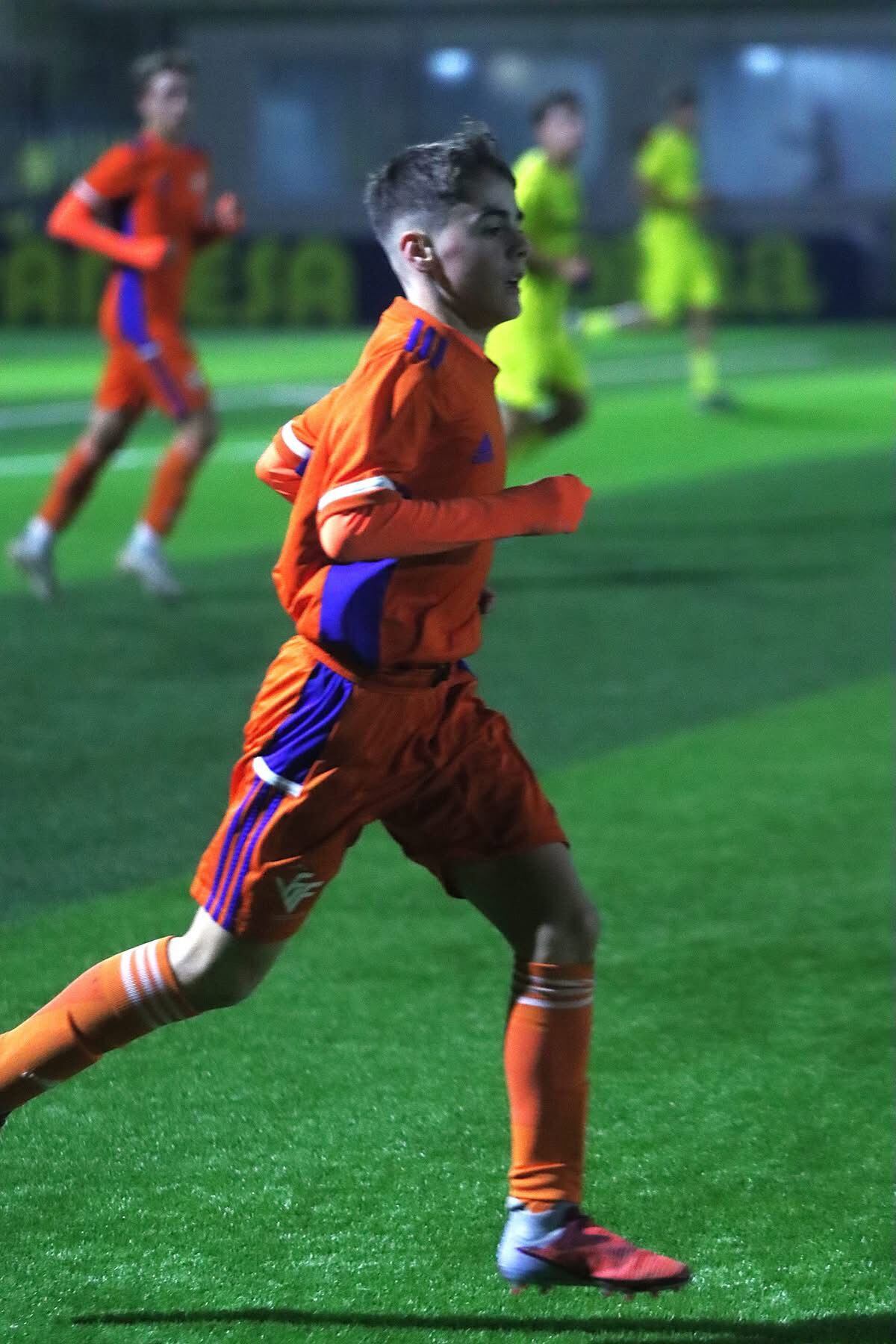 Borja Sánchez, en acción