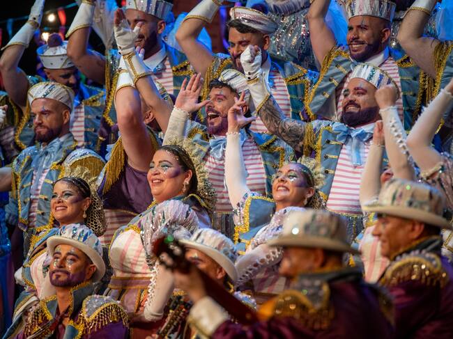 Coro 'Cádiz. el show'. Foto: Ayuntamiento de Cádiz.