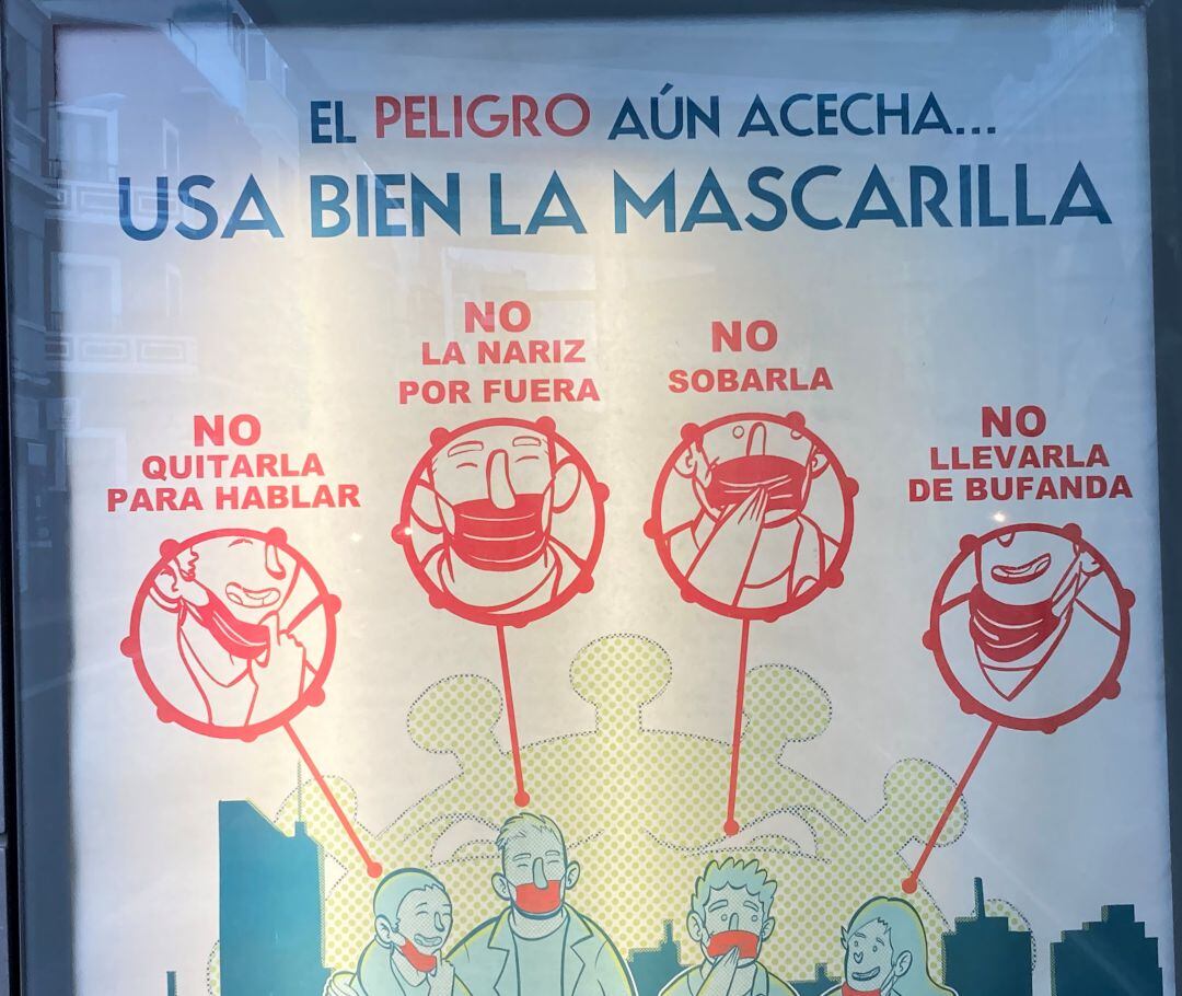 Cartel de concienciación