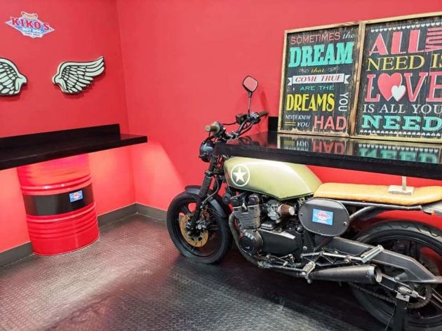 Un detalle del interior del pequeño local