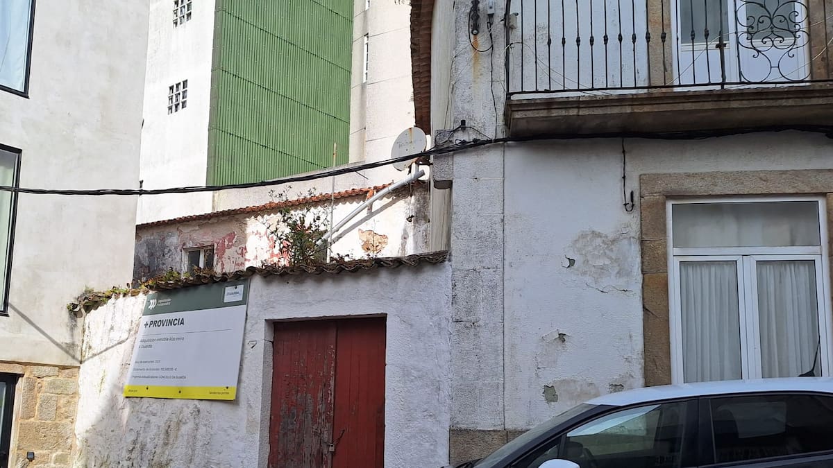 A Guarda avanza en la prolongación de la calle Baixo Muro