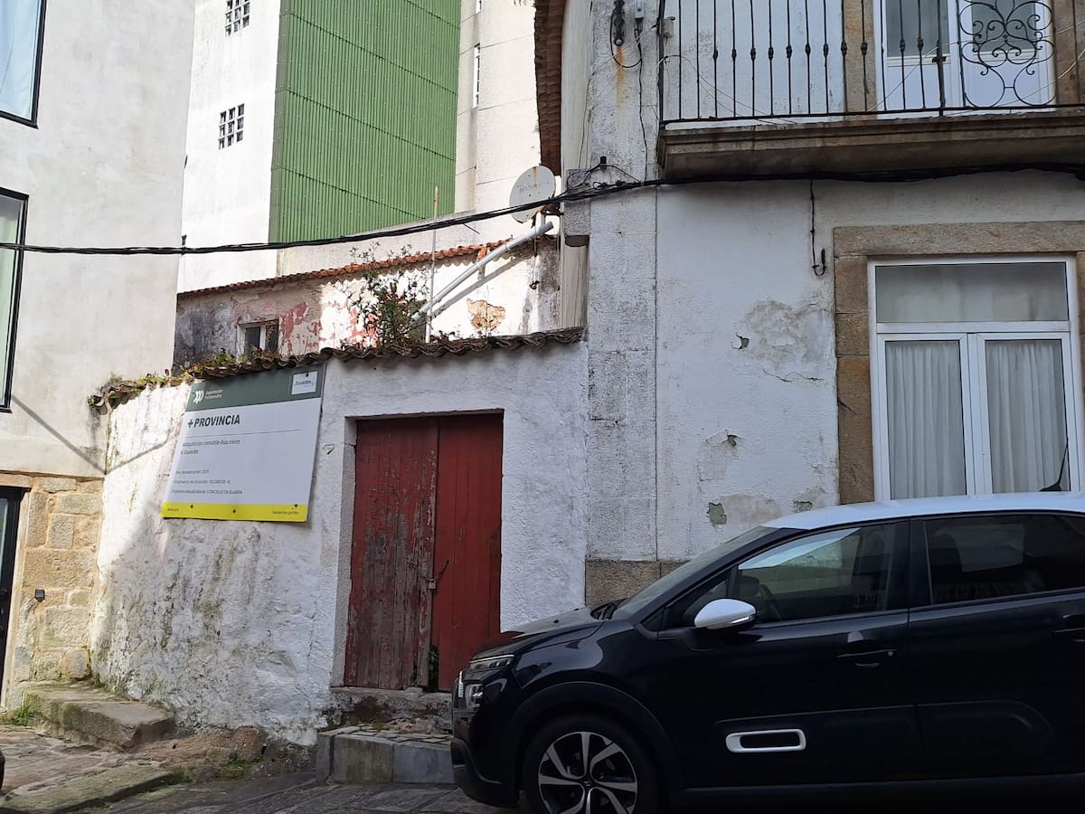 A Guarda avanza en la prolongación de la calle Baixo Muro