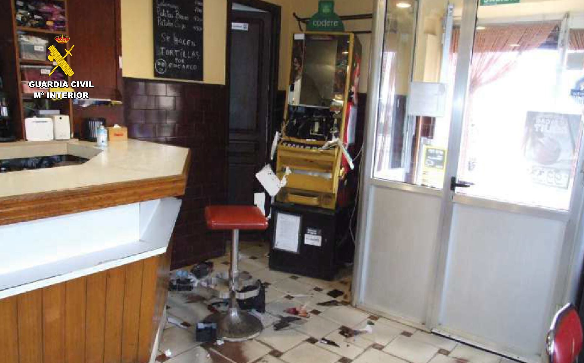 Detenidas cuatro personas por cinco robos en establecimientos de hostelería