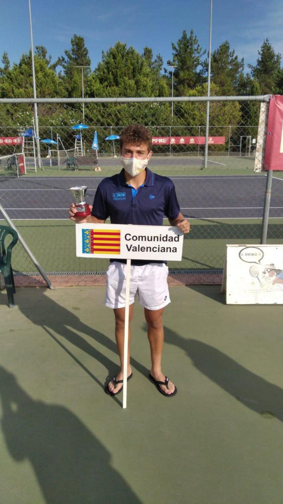 Ausias Martín Melo, subcampeón de España infantil