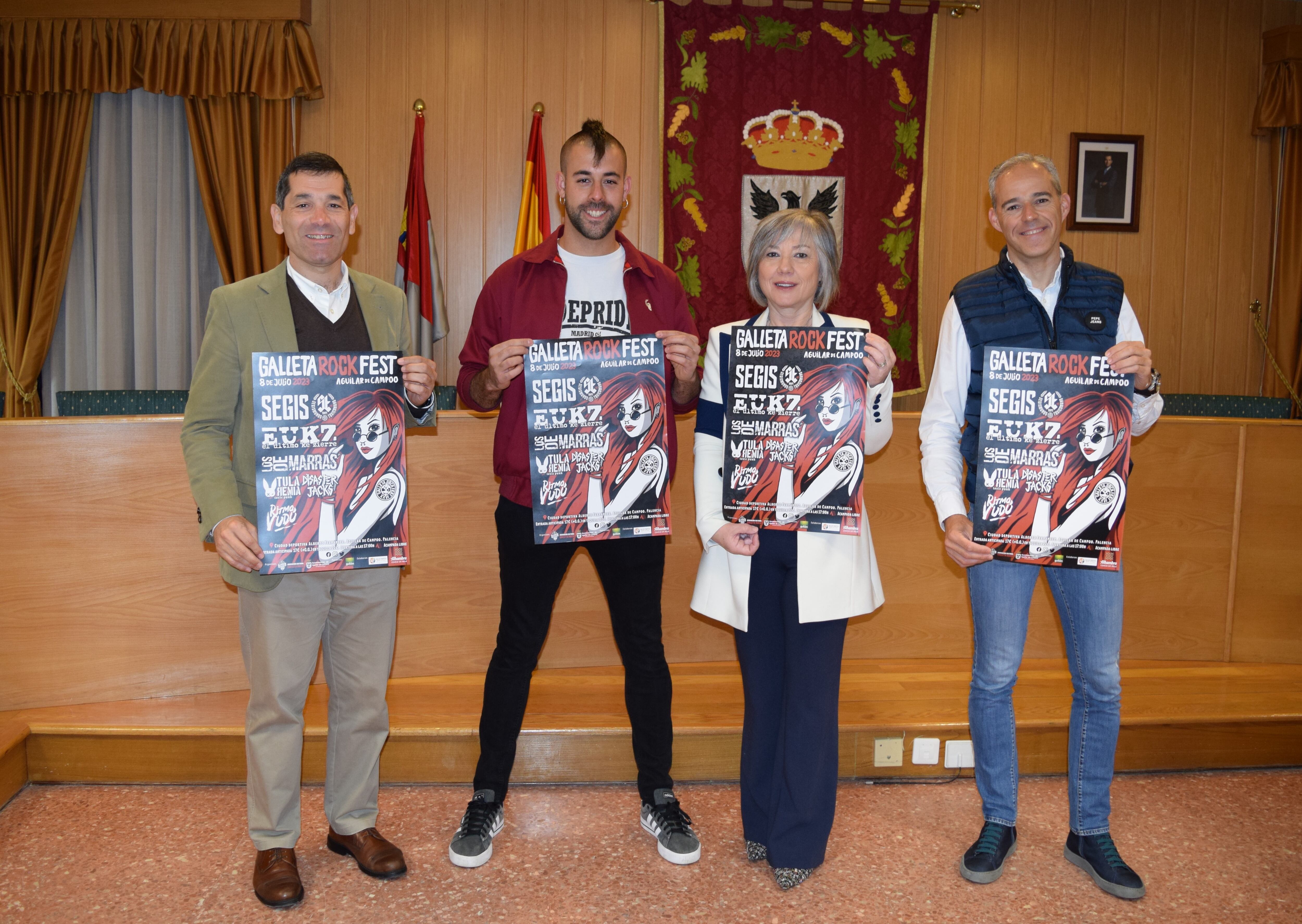 La música rock resonará en Aguilar de Campoo un verano más durante el Galleta Rock Fest