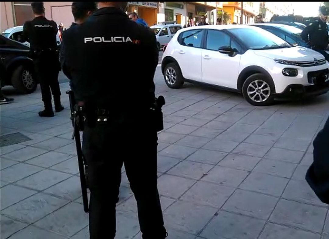 Operación antidroga en Úbeda