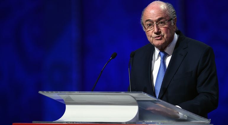 El expresidente de la FIFA Joseph Blatter.