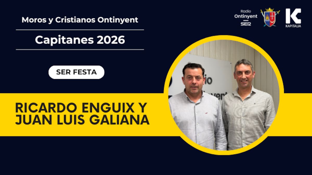 Ricardo Enguix (Comparsa Estudiants) y Juan Luis Galiana (Moros Marinos) nos cuentan sus expectativas para las Fiestas de Moros y Cristianos de Ontinyent 2026.