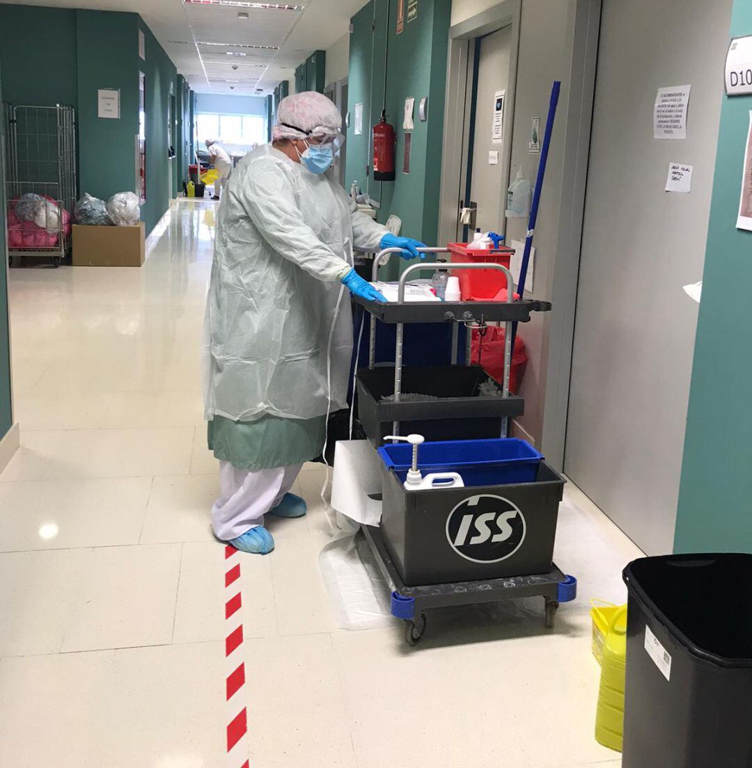 Planta COVID en el hospital Francesc de Borja de Gandia 