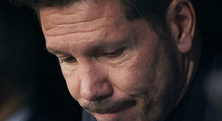 Simeone, en el banquillo rojiblanco