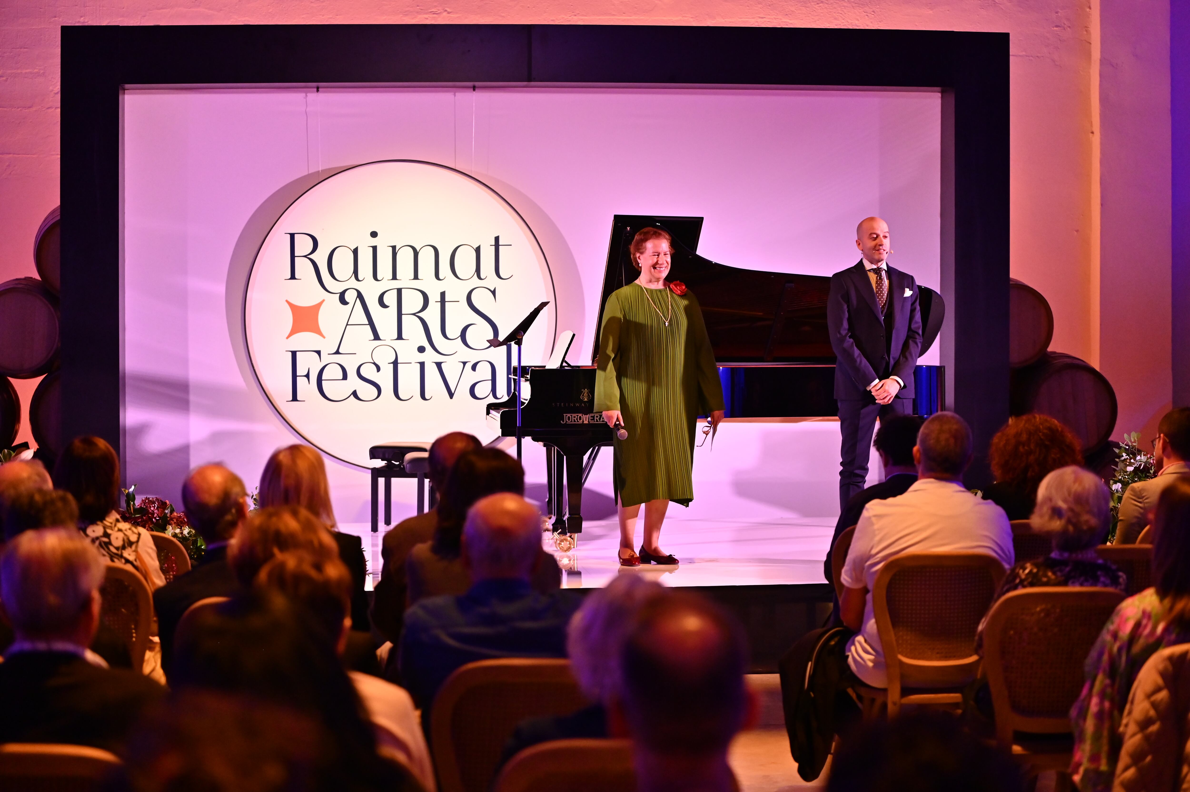 Elena de Carandini, en la presentació del 4rt Raimat Arts Festival