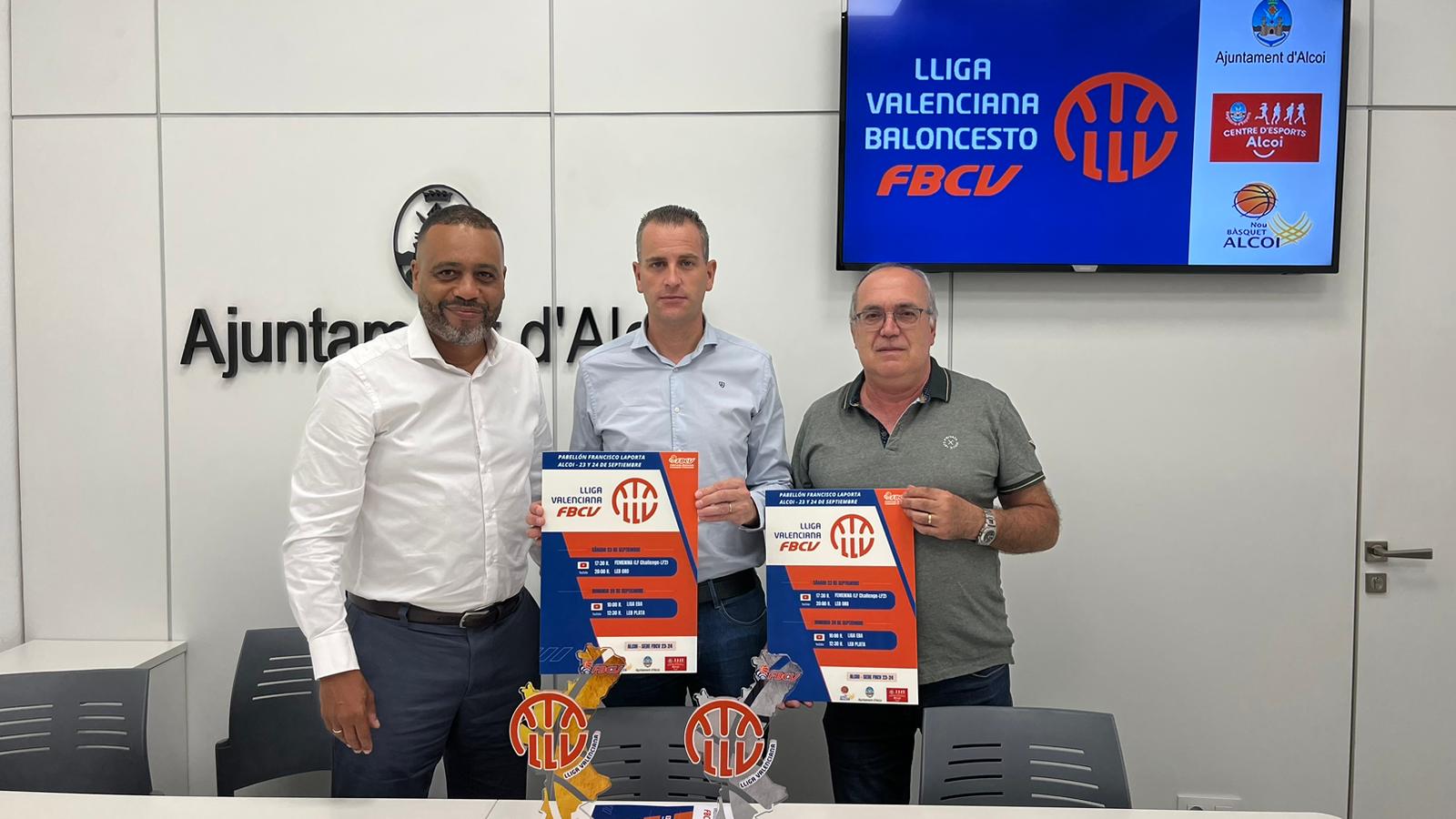 Presentación de las Finales de la Lliga Valenciana 2023 en Alcoy