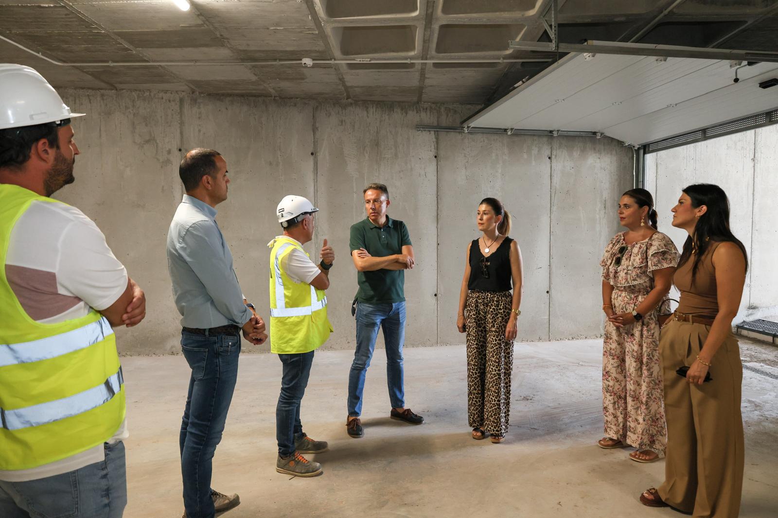 Parking subterráneo en la calle Ángela Ruiz