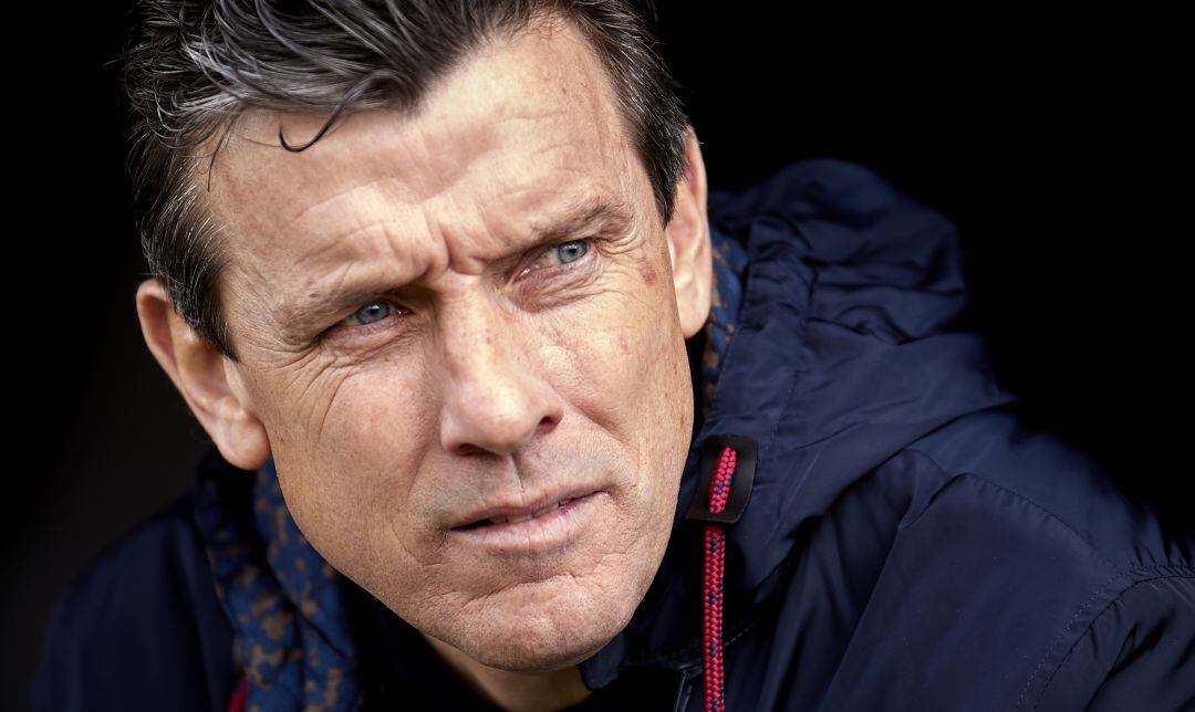 Juan Carlos Unzué, en su etapa en el Celta.