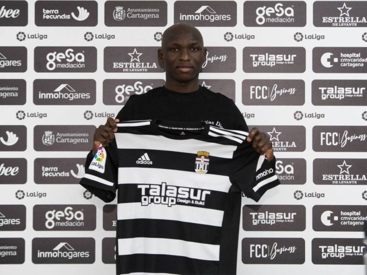 Coulibaly: "Estoy muy contendo de venir a Cartagena, el campeonato español tiene muy buen nivel"