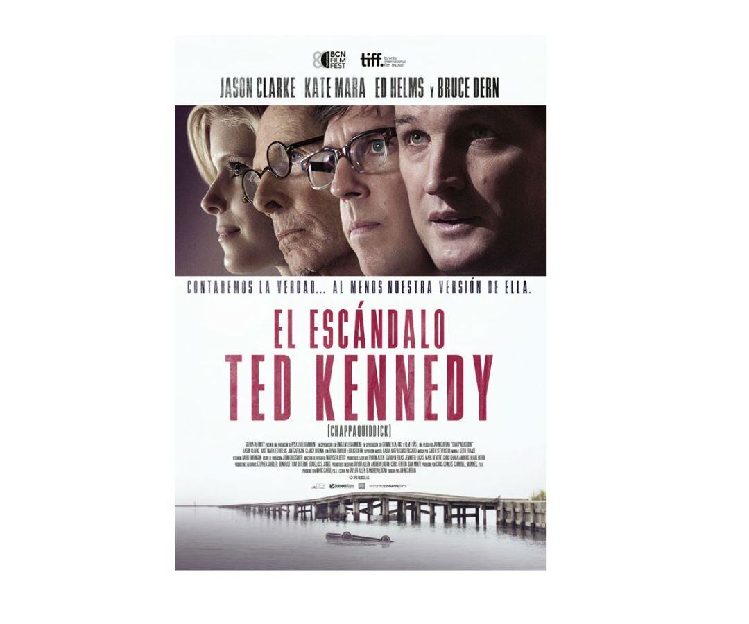 Cartel de &quot;El escándalo Ted Kennedy&quot;