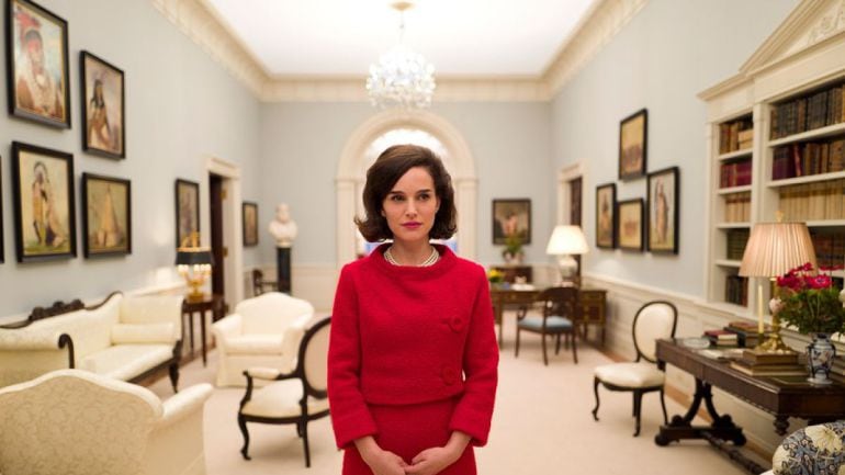 La actriz Natalie Portman interpreta a Jacqueline Kennedy en &#039;Jackie&#039;.