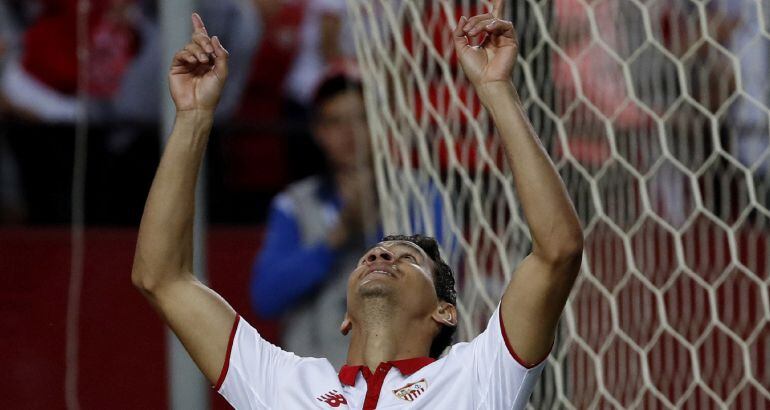 Ganso celebra su segundo gol ante el Granada