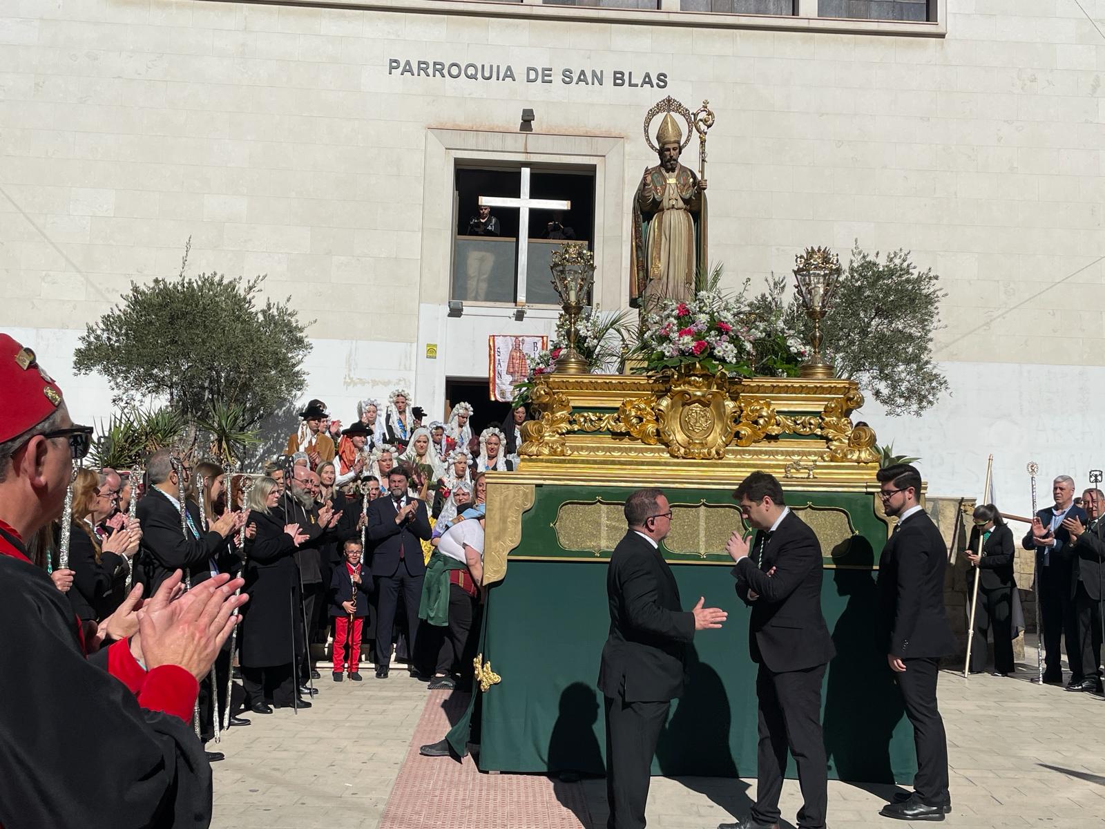 Procesión de San Blas, en Alicante