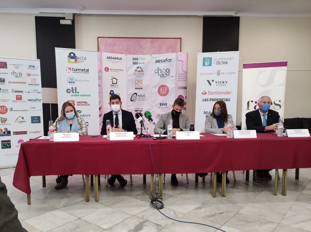 Presentación de los premios Faes en Gandia