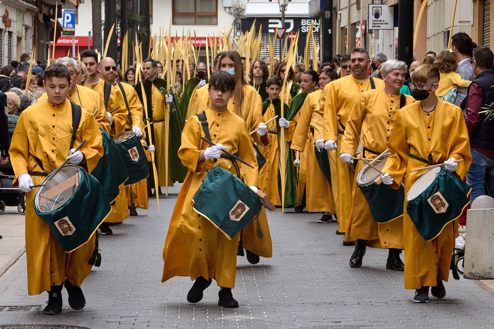 Procesión de Domingo de Ramos en Gandia