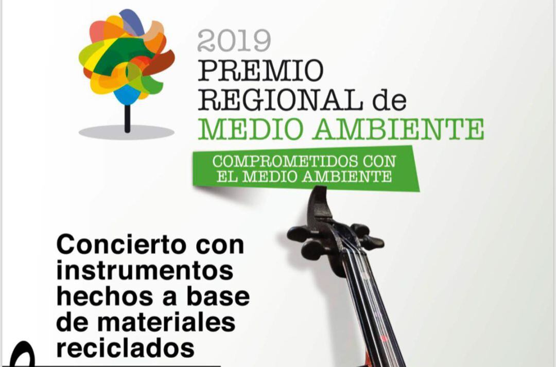 Cartel anunciador de los III Premios Regionales de Medio Ambiente 