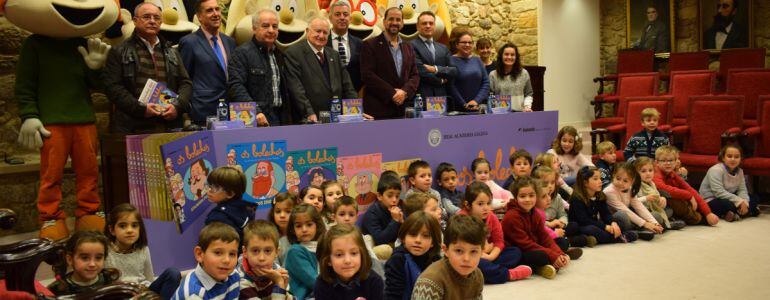 Presentación de la serie de Os Bolechas dedicada al Día das Letras Galegas