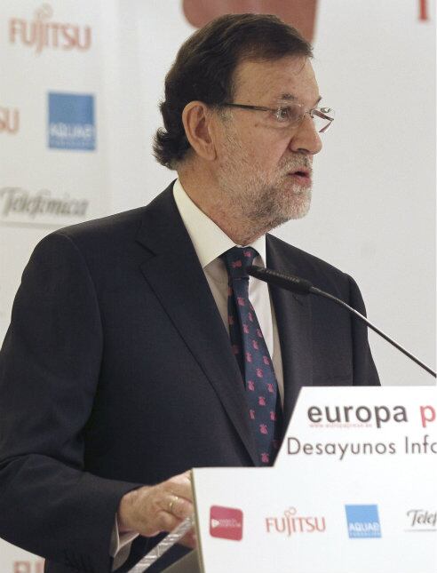 El presidente del Gobierno, Mariano Rajoy