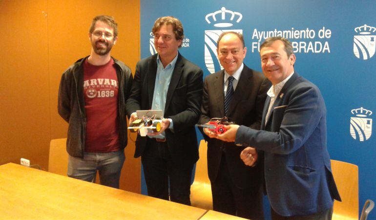 Hoy se ha presentado la nueva edición de Robocampeones que se celebrará en Fuenlabrada este jueves.