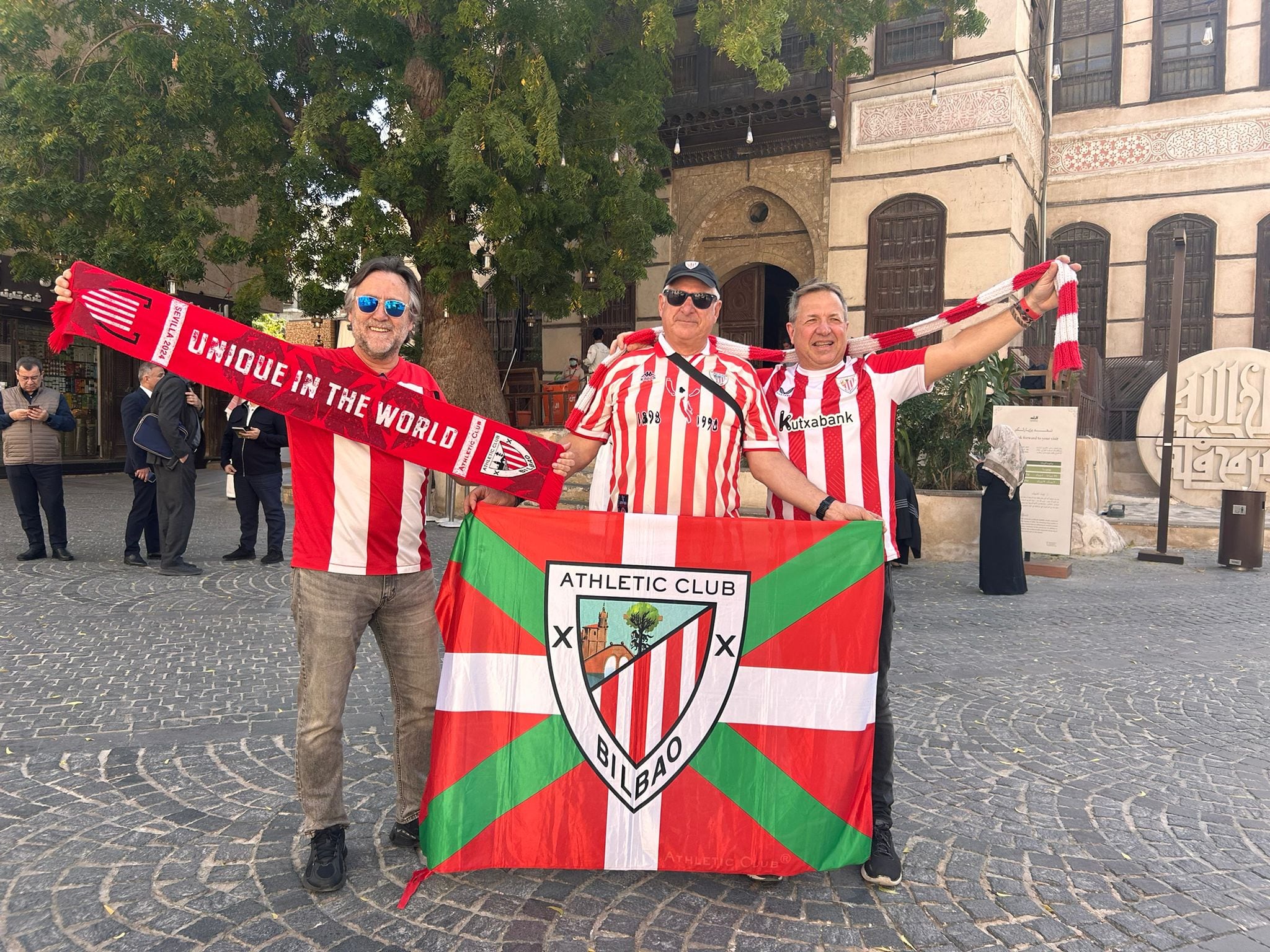 El Athletic no estará solo en el estadio King Abdullah