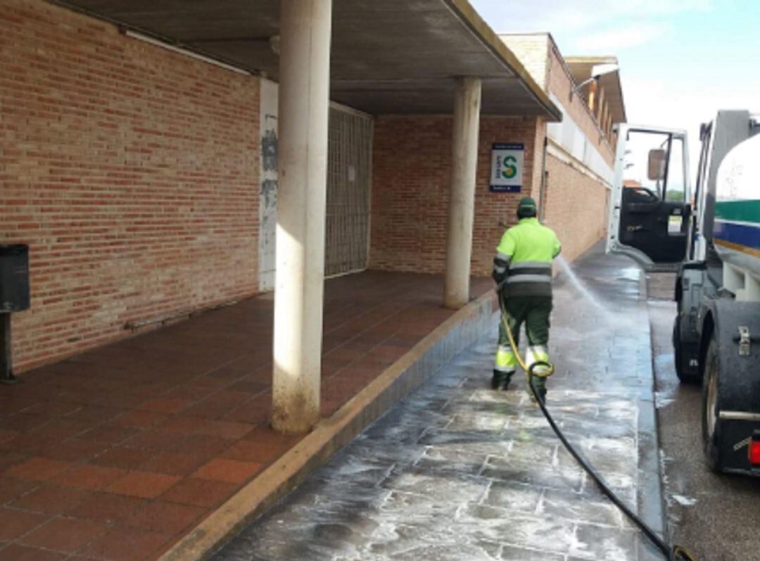 Sector de la limpieza en Villarrobledo