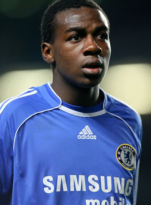 Kakuta, con la camiseta del Chelsea