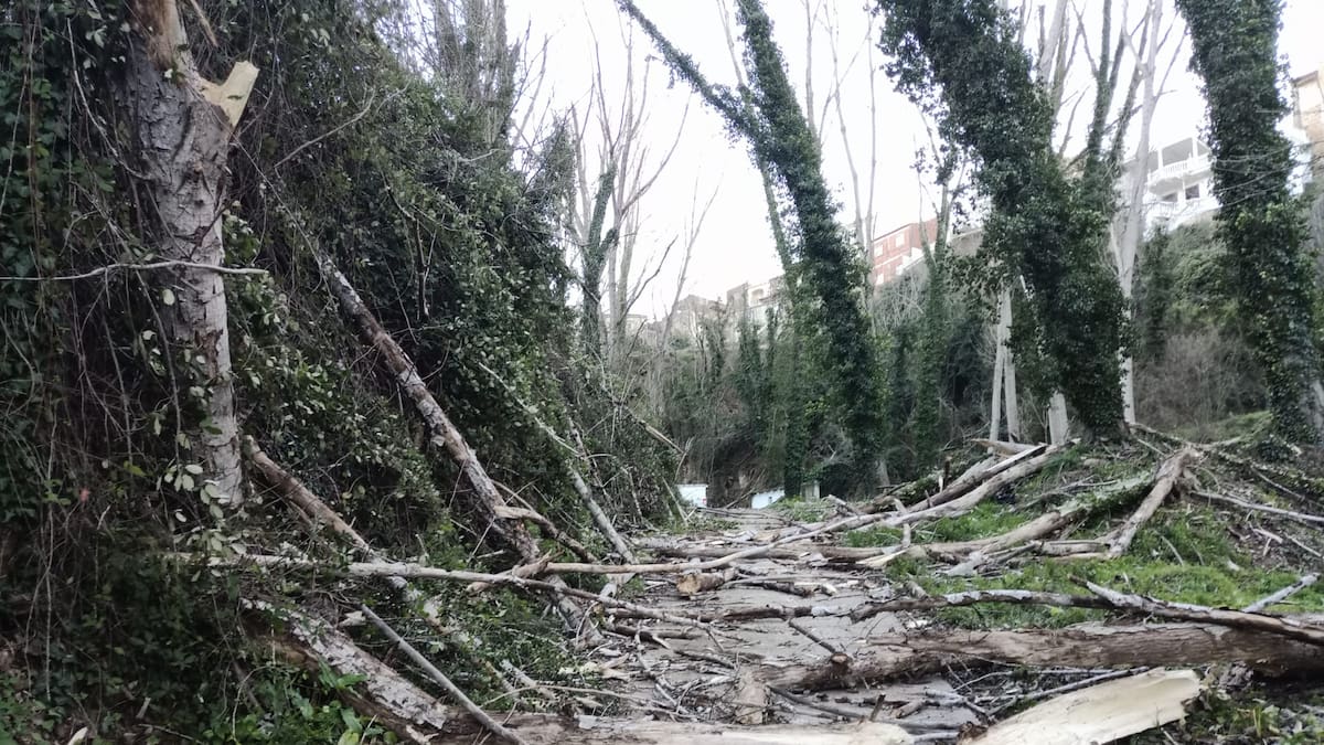 Anna se queda sin agua potable por una grave avería tras el temporal de viento