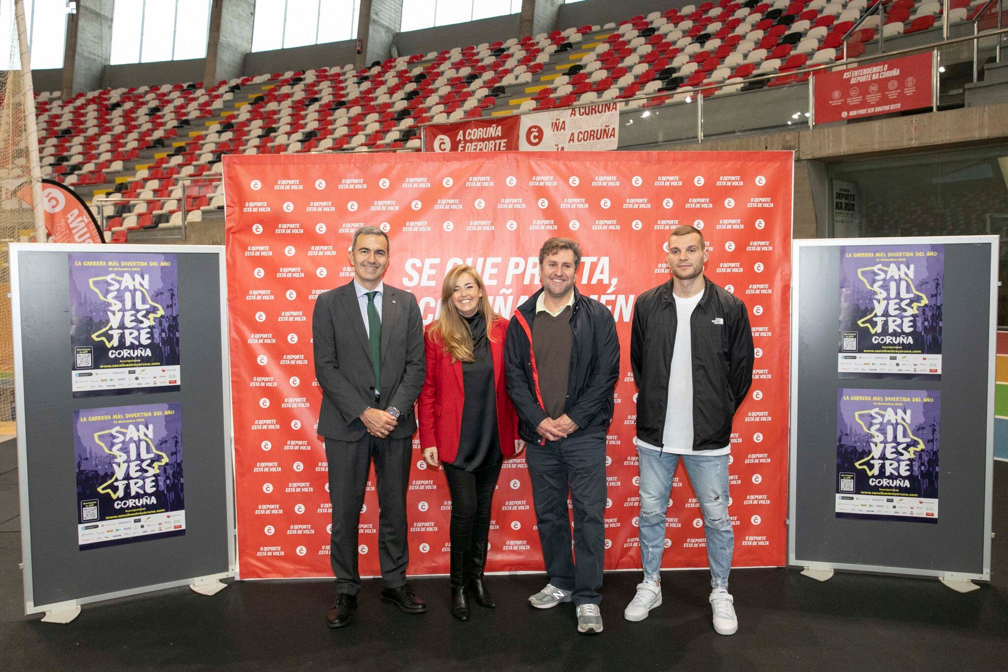 Presentación de la carrera San Silvestre de A Coruña