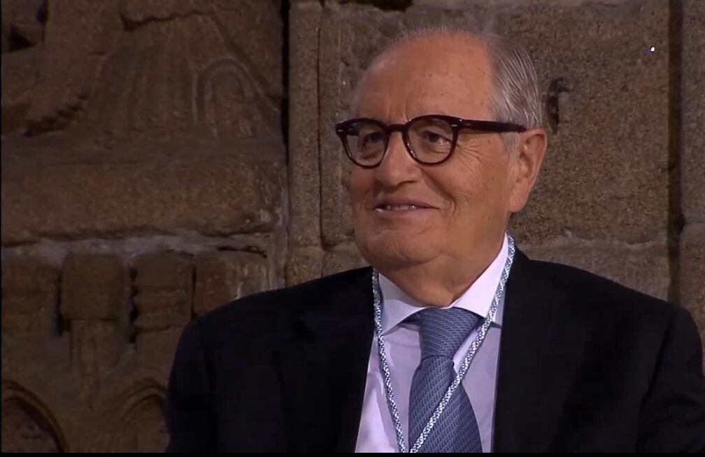 El empresario ourensano Emilio Pérez Nieto recoge la Medalla Castelao 2025