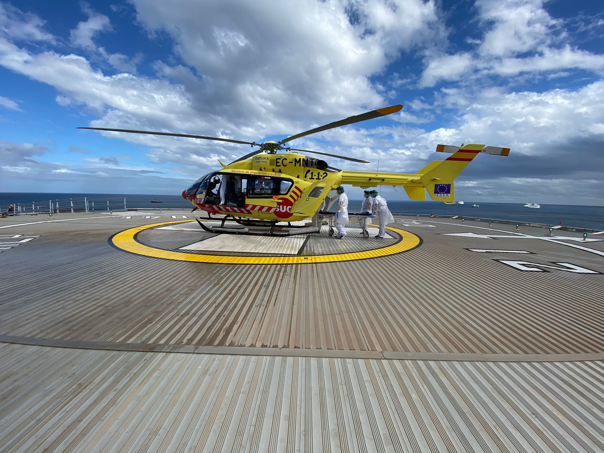 Imagen de archivo del helicóptero medicalizado del SUC.