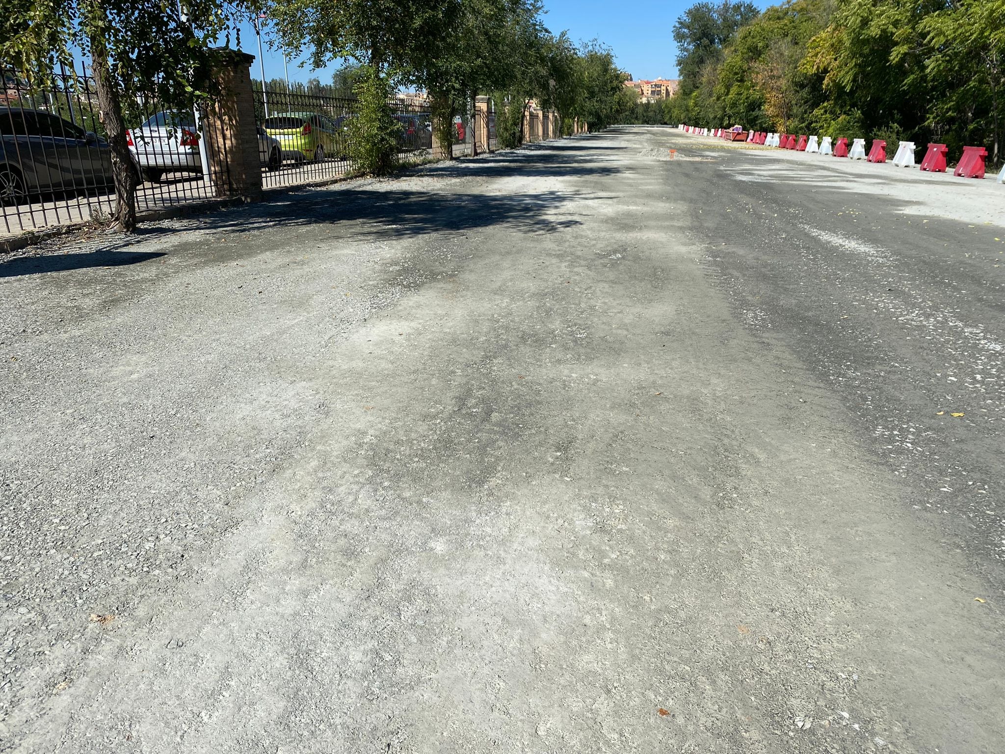 Nuevo aparcamiento disuasorio en el Paseo de la Rosa