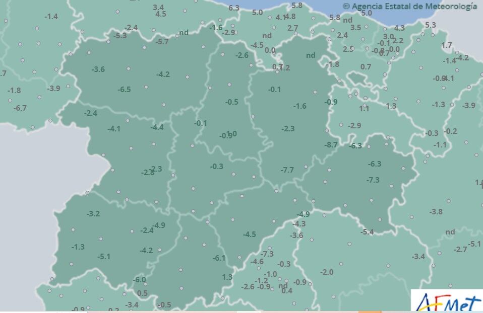 Mapa temperaturas CYL