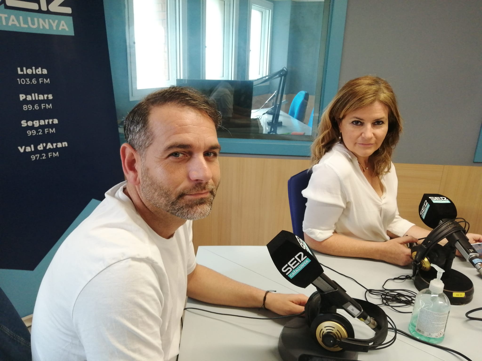 Dia de la Dansa amb Xavier Blanco i Montse Miret. Ballarins i professors de dansa. Entrevistats avui a Ràdio Lleida.