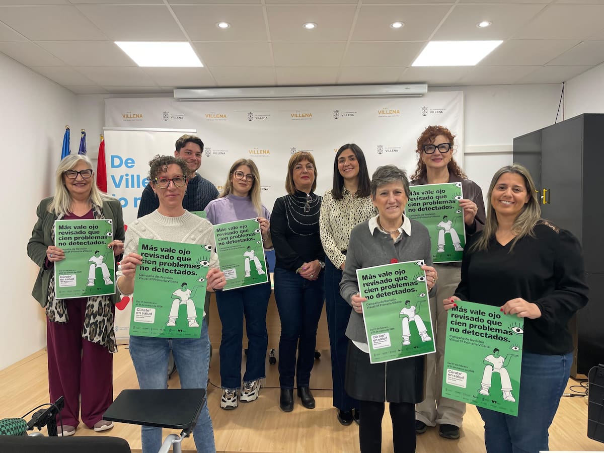 Nueva campaña de revisión visual escolar en Villena