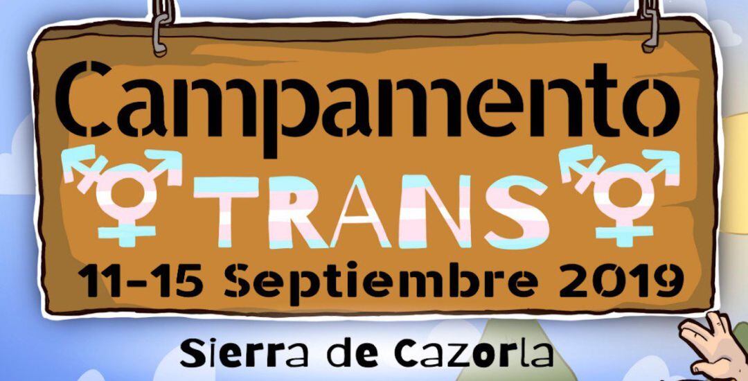 Cartel del campamento