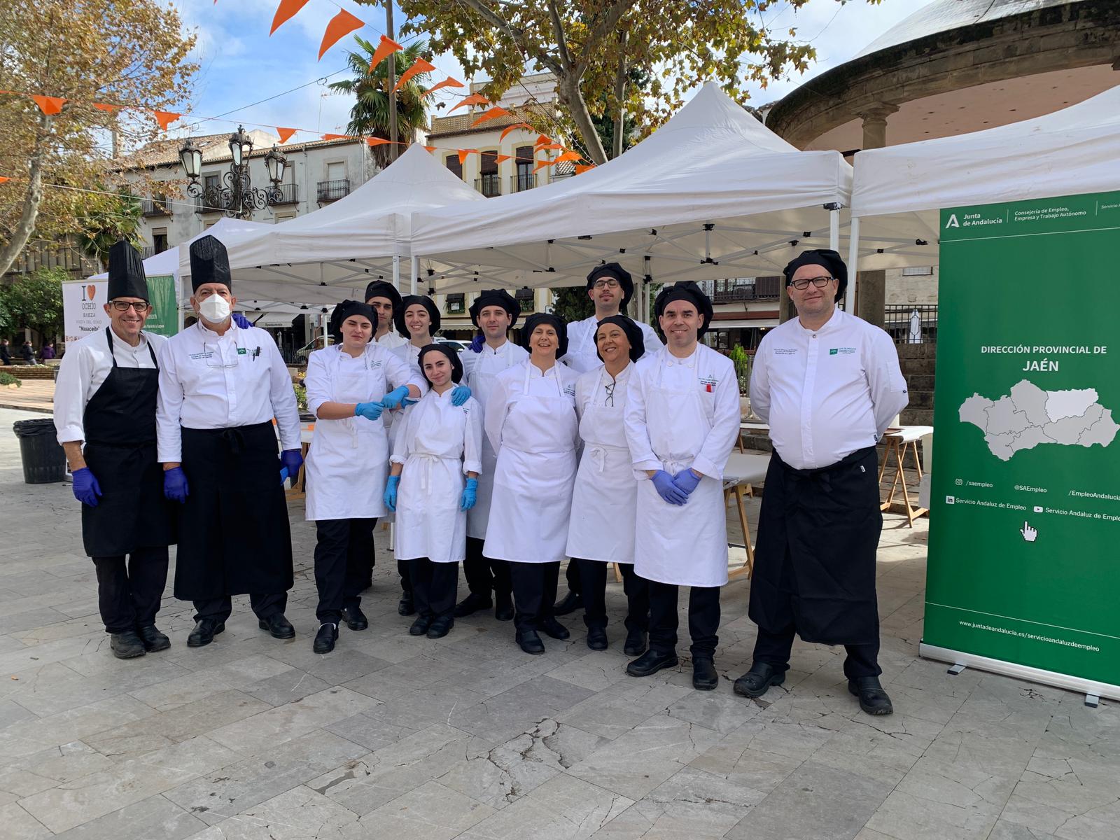 Alumnos de la escuela de Hostelería &#039;La Laguna&#039;.