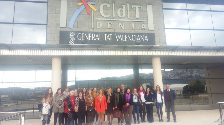 Participantes en la jornada &#039;Gastronomía y Mujer&#039; celebrada en el CdT Dénia Marina Alta.