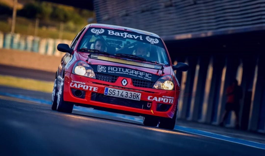 Alberto García, piloto de Peyo Competición