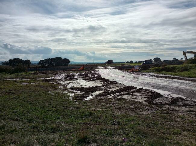 La renovación integral está afectada por la ralentización en el suministro de materiales claves y las condiciones climatológicas adversas