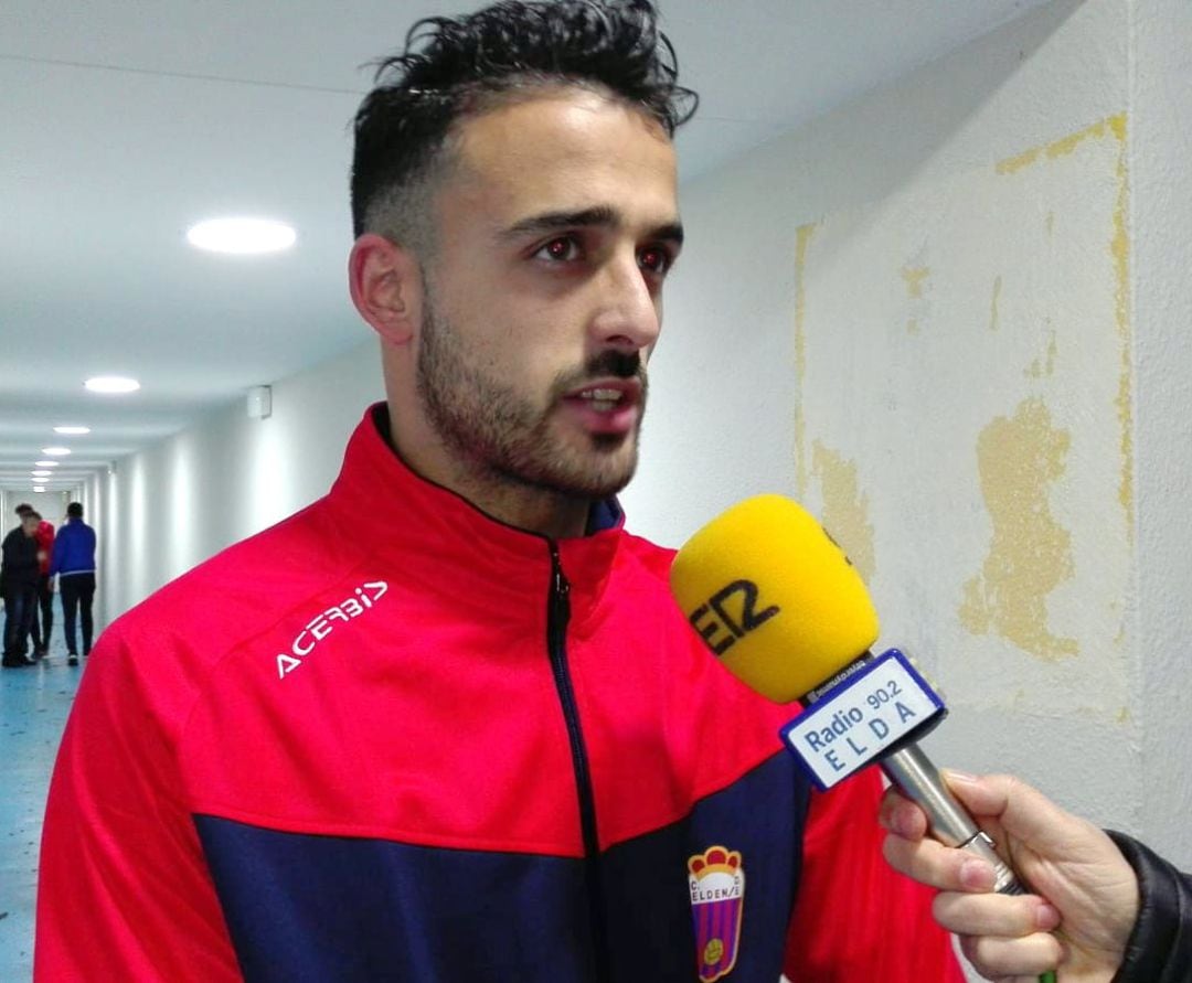Jorge Botella ya ha marcado dos goles con el Eldense