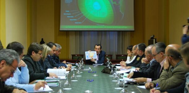 Reunión del comité sísmico de Málaga
