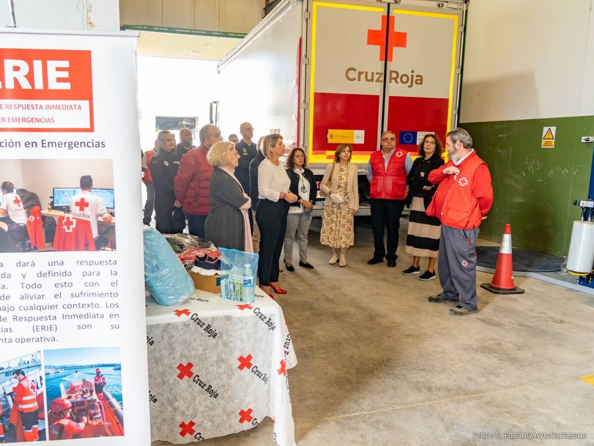 Cruz Roja ha atendido durante este 2022 en Cartagena a más de 2.600 inmigrantes llegados en patera